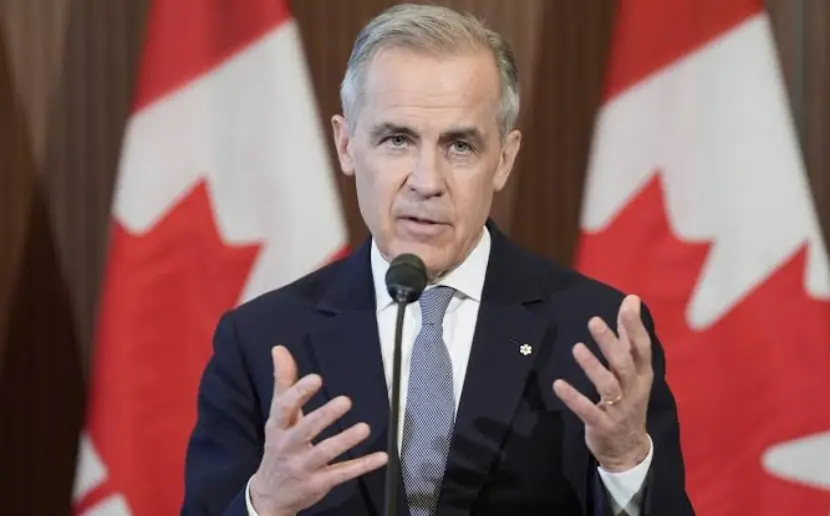 El primer ministro  Mark Carney viajará a Francia.