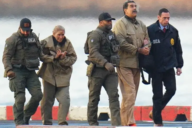 Nicolás Maduro y Cilia Flores son juzgados en Nueva York.