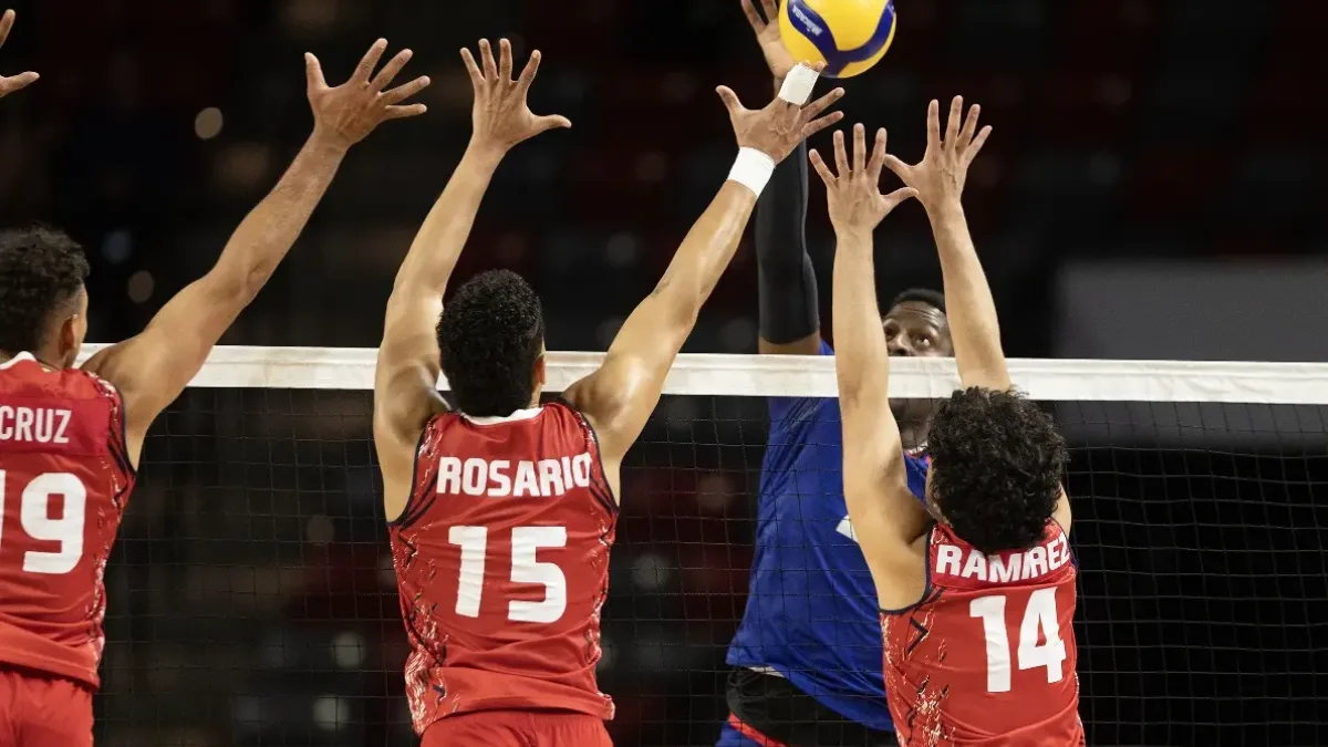 Cuba doblega a República Dominicana en campeonato voley