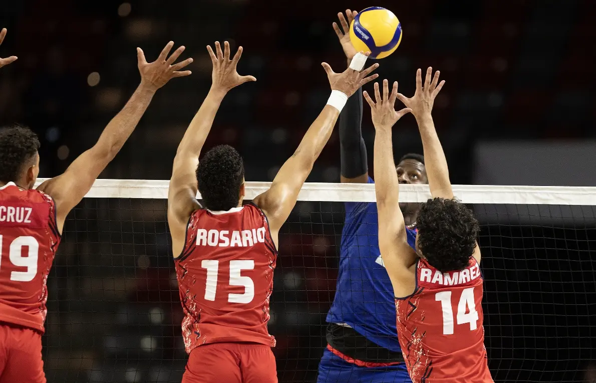 Cuba doblega a República Dominicana en campeonato voley