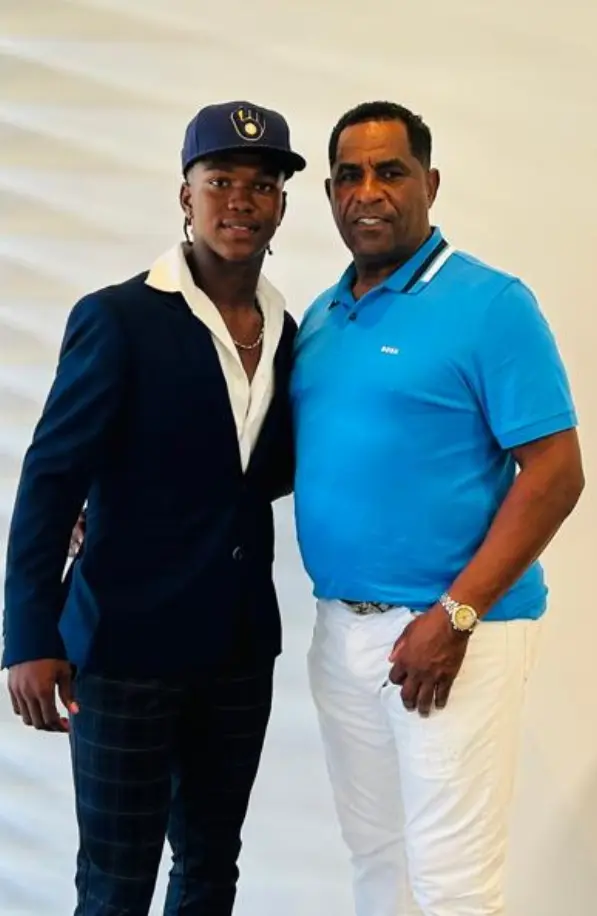 Basilio Cabrera junto a Jesús Madé.