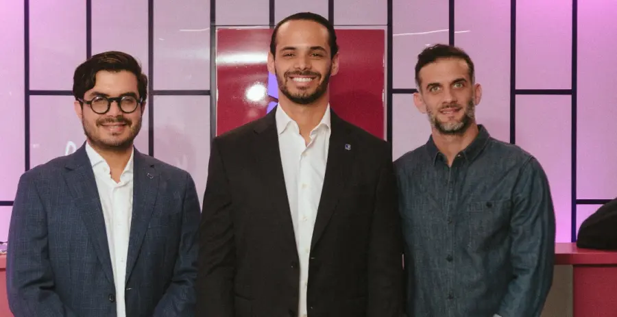 Kelvin Carrau, Luis Carlos Martínez y Enrique Curiel.