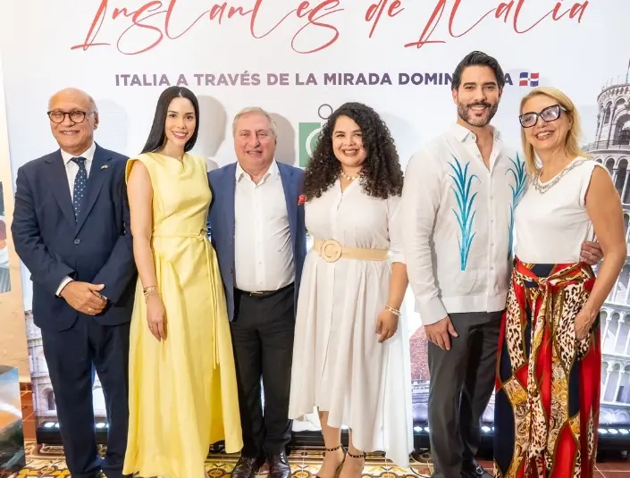 Ángelo Viro, María Villalona, Sergio Maffettone, Nicole Medina, Lowensky Natera y Licia Colombo.