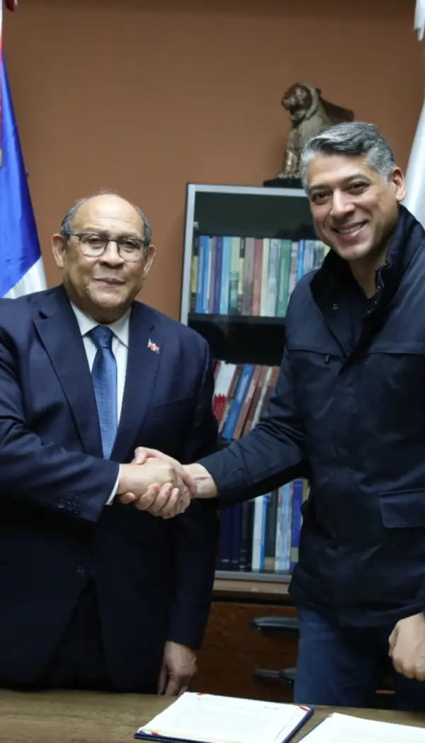 Rafael Santos Badía y Víctor Pacheco.
