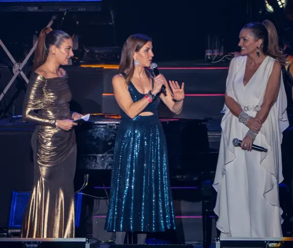Ana Guerra, Leila Cobo y Sandra García.