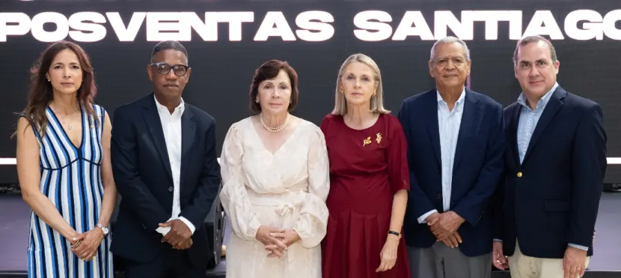 Diana Ramos, Bienvenido Lora, Georgia Anne Reid, Clara Reid de Frankenberg, Eugenio Garrido y  Donald Pimentel Reid.