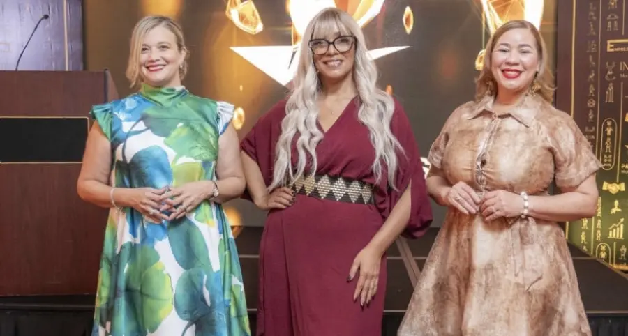 Josephine Cancel, Miosotis Joaquín y Kirsis Paniagua.
