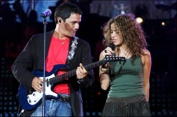 Alejandro Sanz y shakira han grabado dos canciones juntos