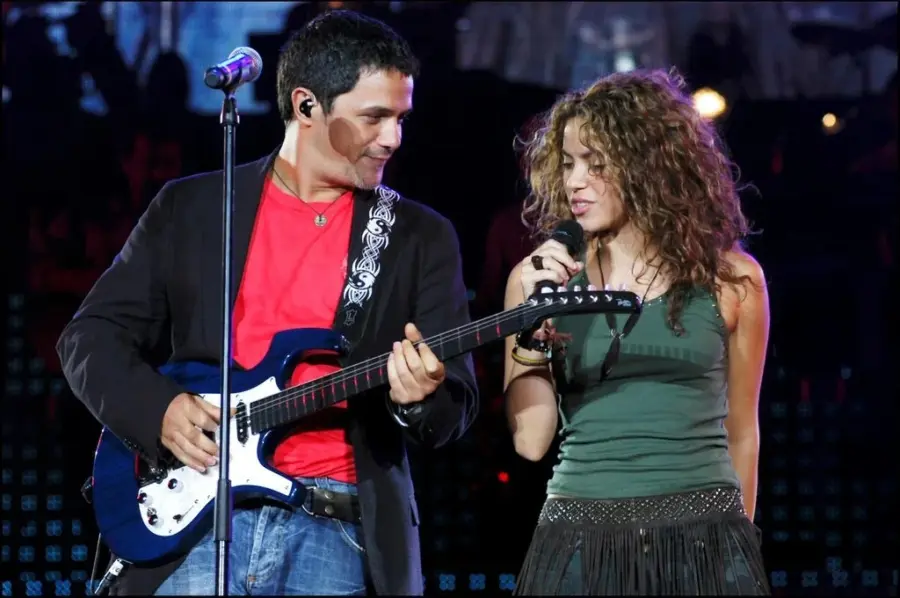 Alejandro Sanz y shakira han grabado dos canciones juntos