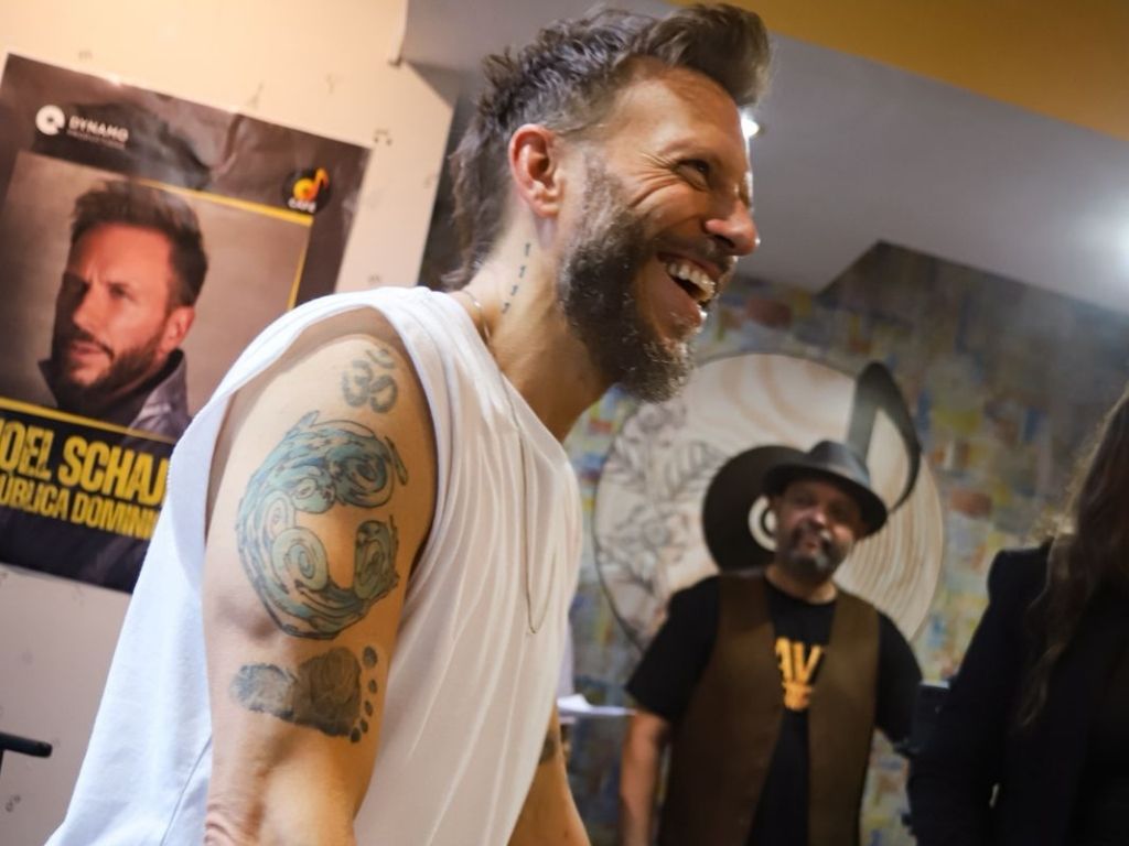 Noel Schajris comparte con sus fans y reivindica el valor del vinilo en Café con Pasta