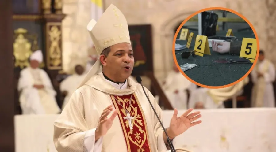 Arzobispo coadjutor de Santo Domingo, Monseñor Carlos Morel Diplan. Fuente externa.