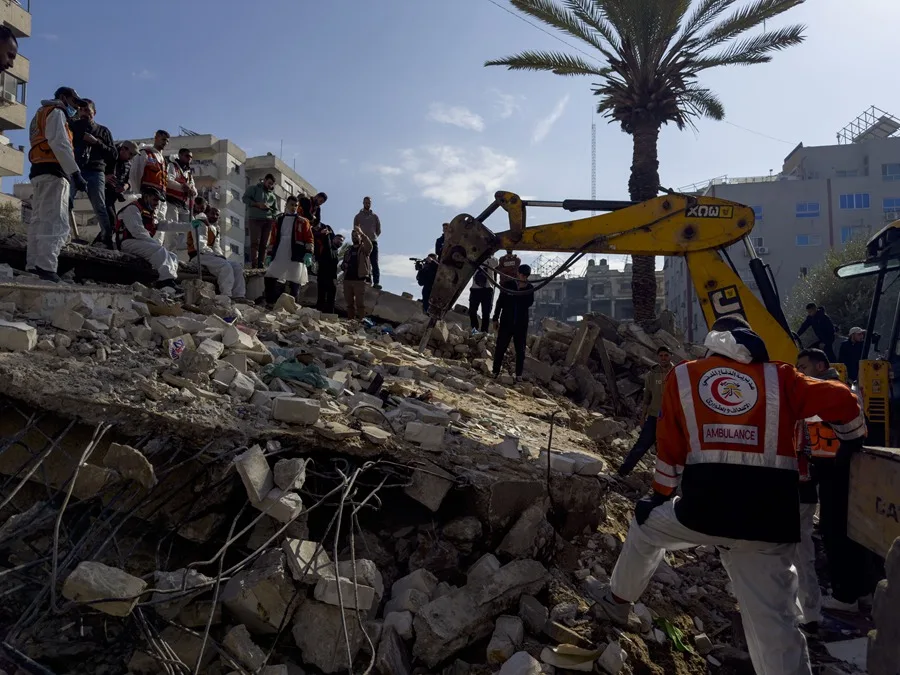 CADAVERES-GAZA-ESCOMBROS
