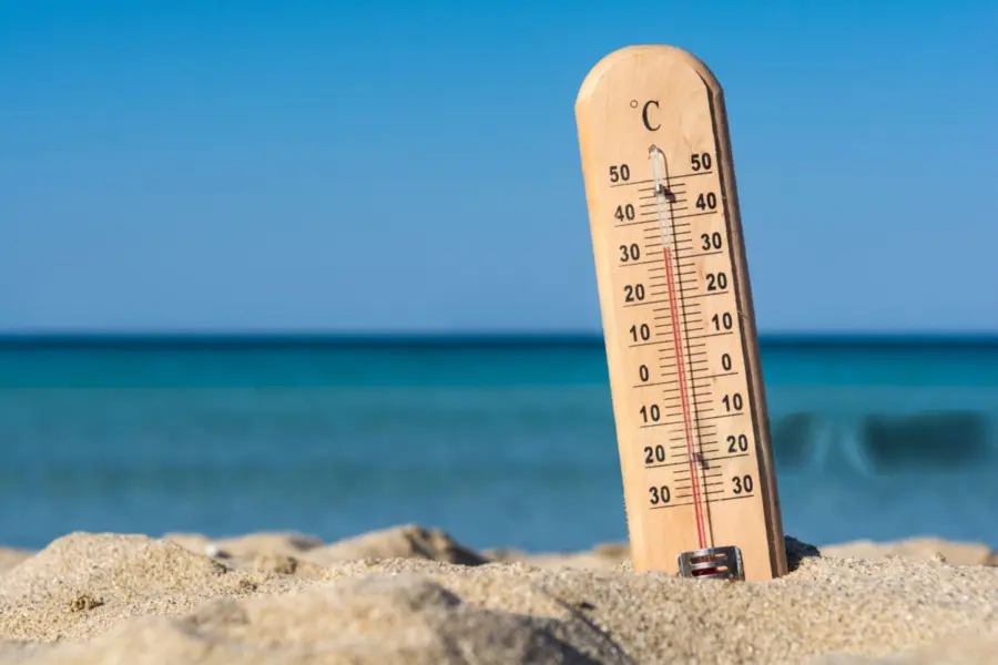 Calor, sol y playa