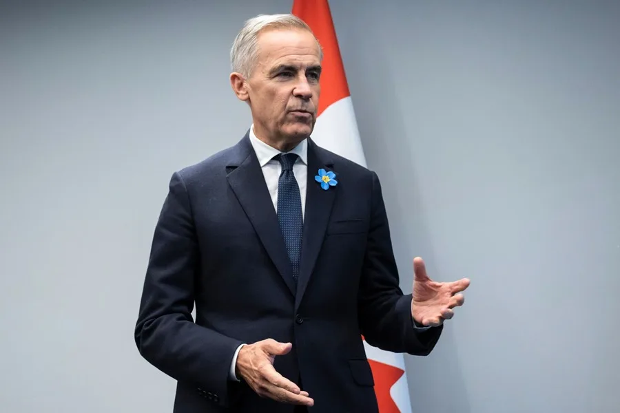 Fotografía del primer ministro de Canadá, Mark Carney, durante una visita a Reino Unido, el pasado 16 de septiembre de 2026. EFE/Anthony Devlin/Pool
