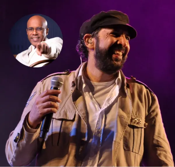 Juan Luis Guerra celebra la trayectoria de Ramón Orlando durante ensayos de concierto homenaje