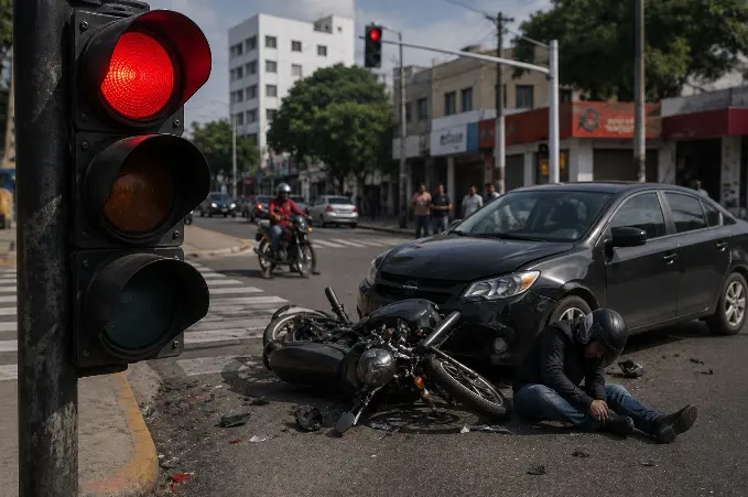 Accidente de tránsito / Fuente externa