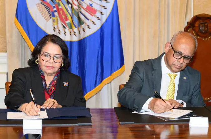 Cámara de Cuentas y OEA acuerdan reforzar mecanismos de transparencia y antisoborno/Fuente externa