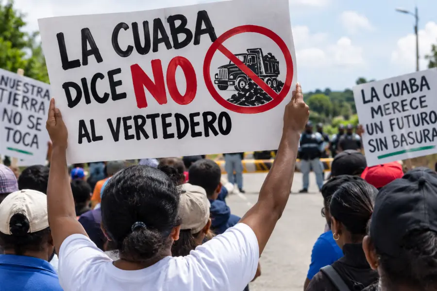 No vertedero-La Cuaba