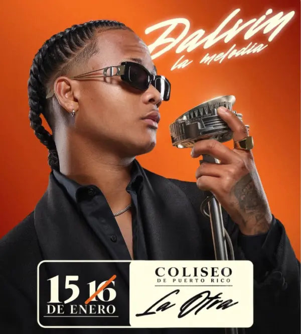 Dalvin La Melodía abre segunda función en el Coliseo de Puerto Rico