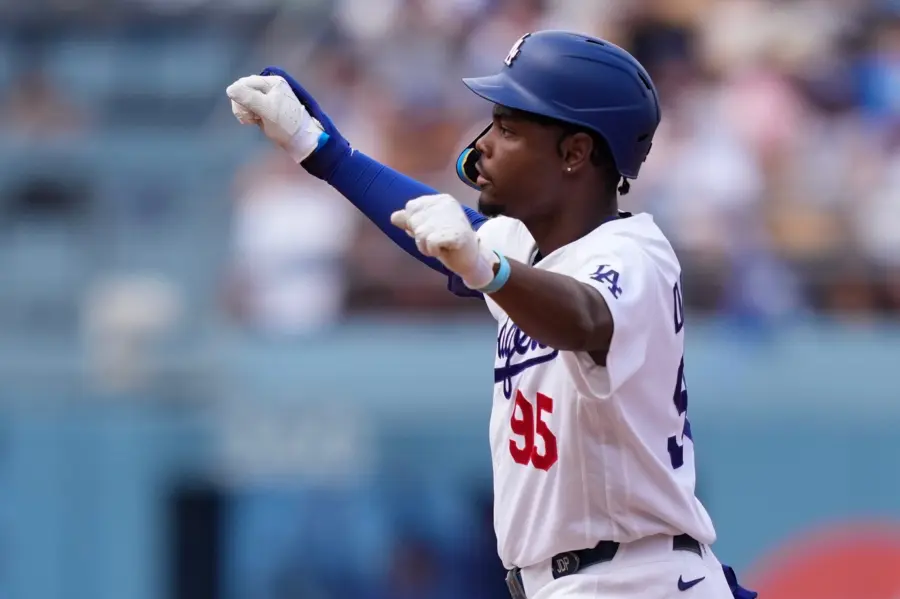 Giants Dodgers Baseball