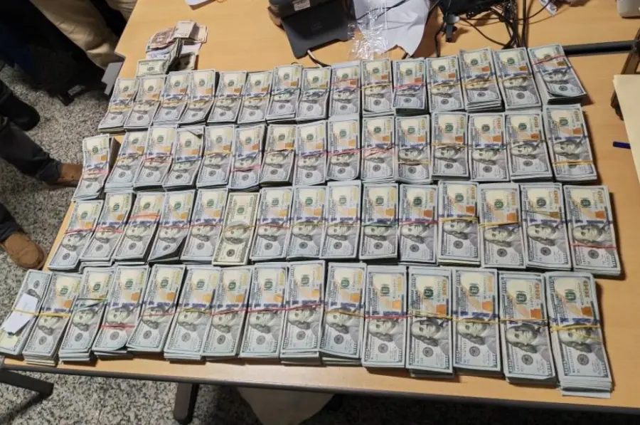 Dolares decomisados DGA