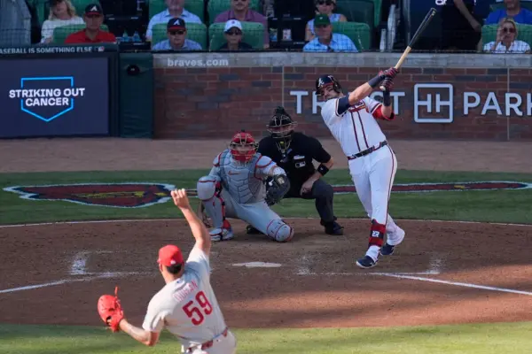 APTOPIX Phillies Braves Baseball