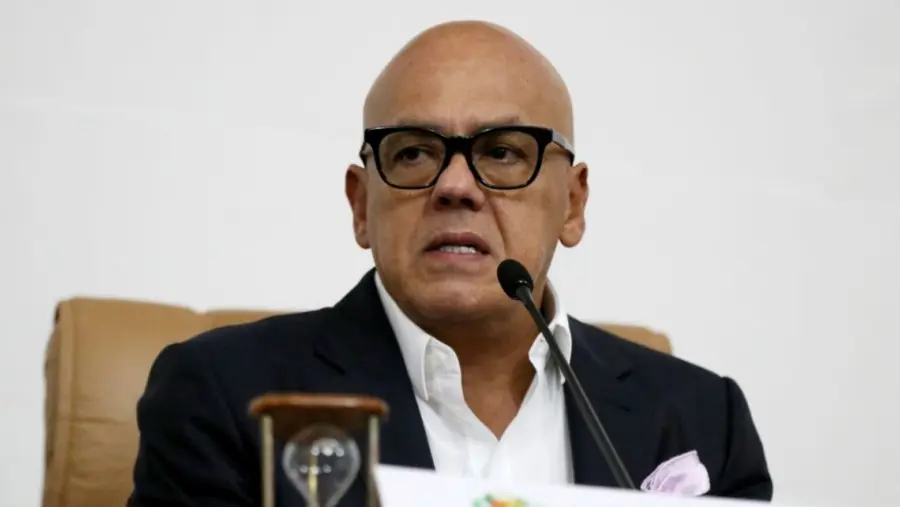 Jorge Rodríguez, presidente del Parlamento.