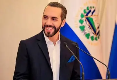 El presidente Bukele busca otro período.