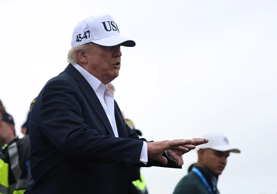 El presidente de Estados Unidos, Donald Trump