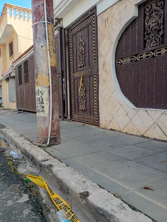 En imágenes la casa donde fueron atacados Julián Oro Duro y su esposa