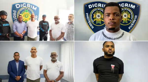Foto collage de profugos que se han entregado de manera voluntaria a las autoridades