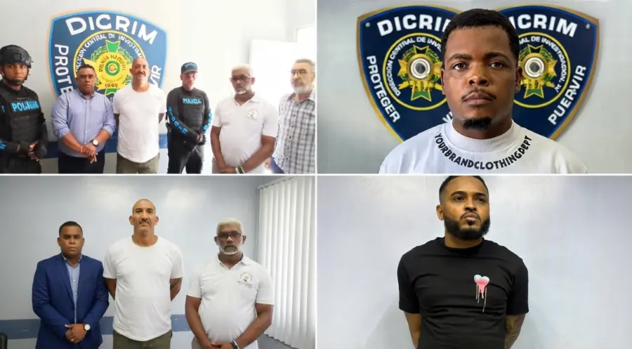 Foto collage de profugos que se han entregado de manera voluntaria a las autoridades