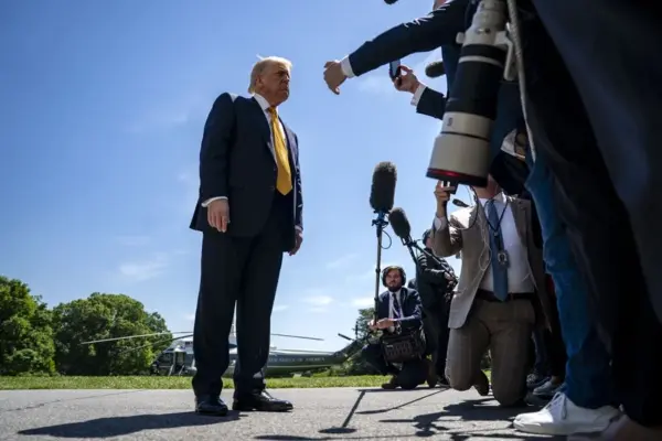 Fotografía de archivo del presidente de Estados Unidos, Donald Trump.