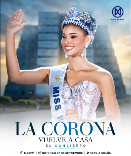 Joheirry Mola regresa al país con la corona de Miss Mundo