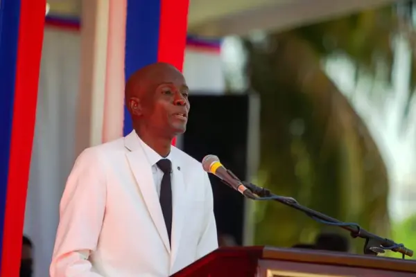 Fotografía de archivo del fallecido presidente de Haití, Jovenel Moïse, en Puerto Príncipe (Haití). EFE/ Jean Marc Herve Abelard