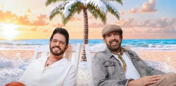 Manny Cruz y Juan Luis Guerra