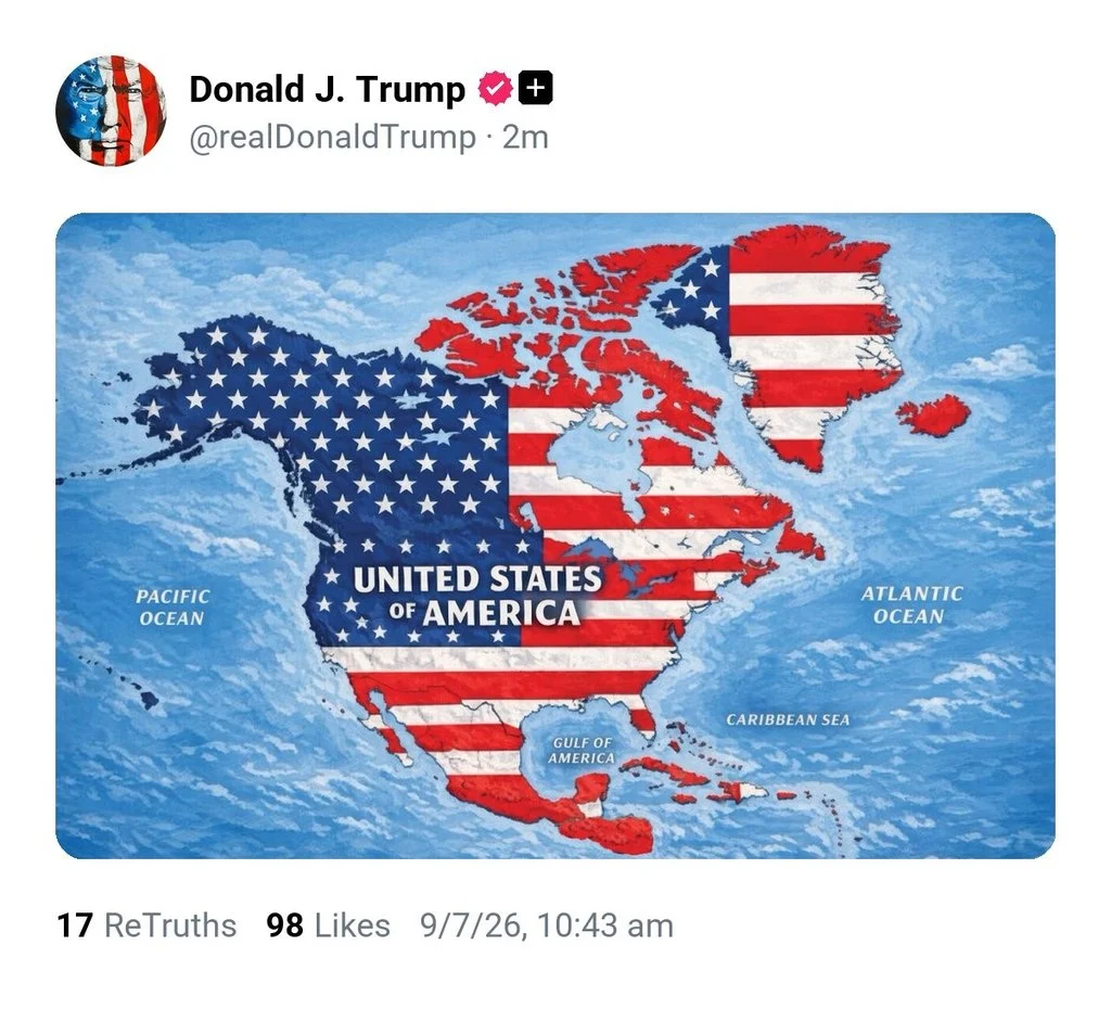 Mapa de Donald Trump genera rechazo en México y Europa