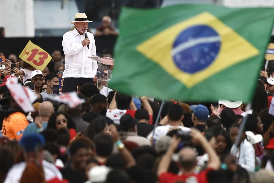 El presidente de Brasil y candidato a la reelección, Luiz Inácio Lula da Silva, en una fotografía de archivo. EFE/ Andre Coelho