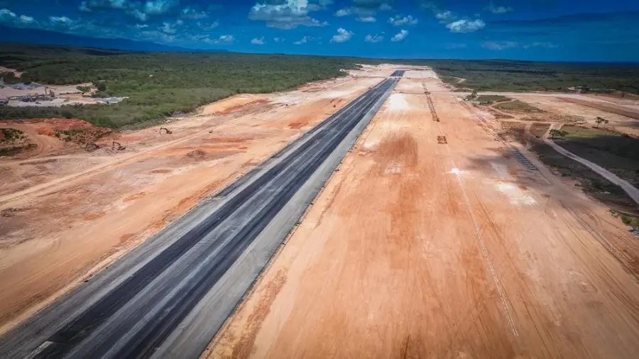 Pista de aterrizaje..
