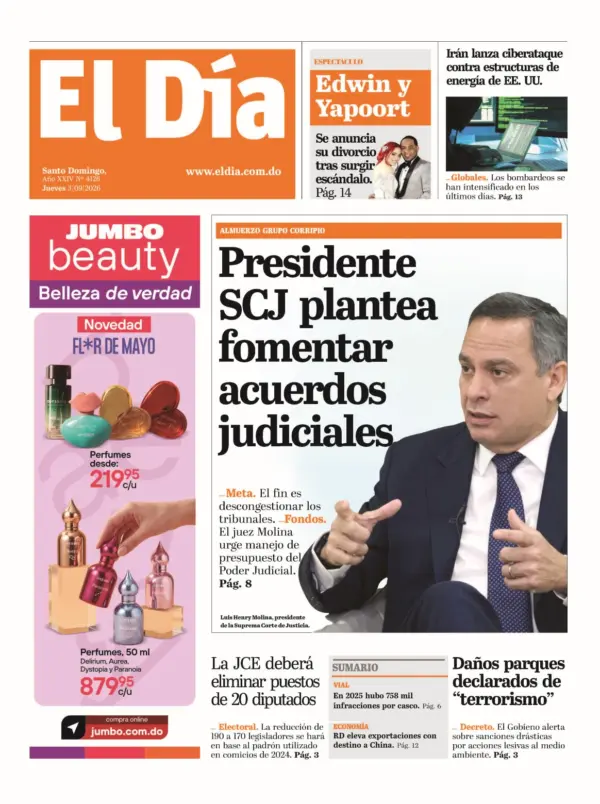 Portada impresa 03-09-2026