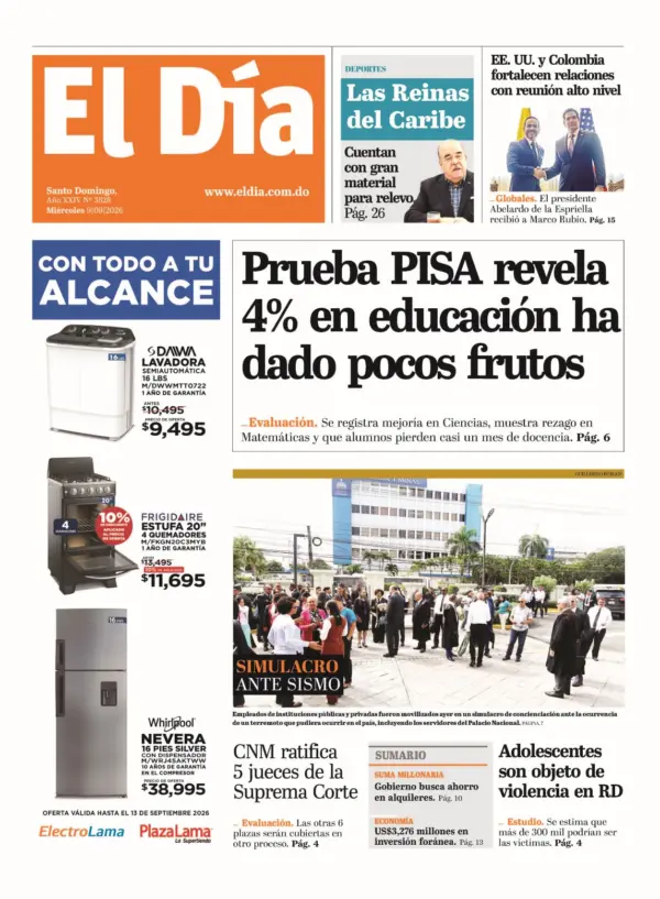 Portada impresa 09-09-2026