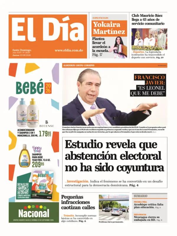 Portada impresa 10-09-2026