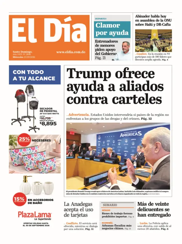 Portada impresa 23-09-26