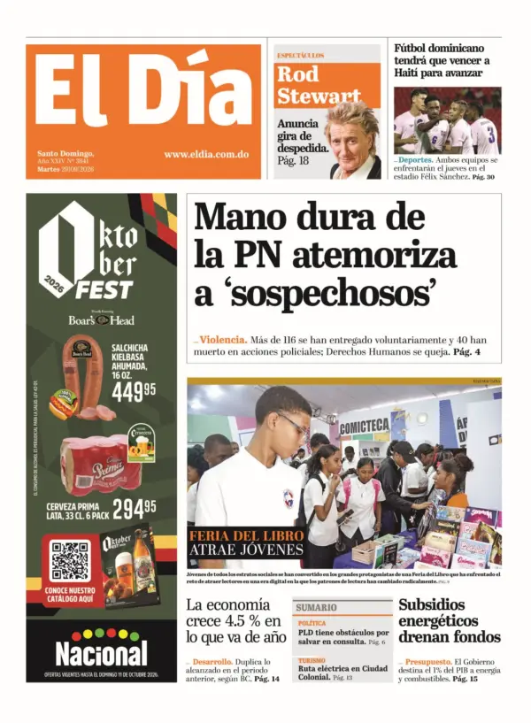 Portada impresa 29-09-2026