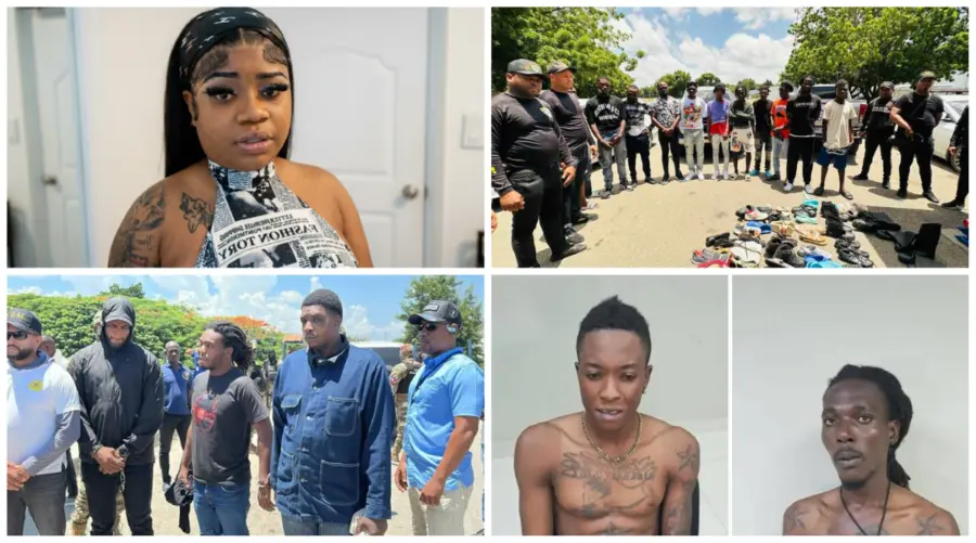 Profugos haitianos preusntamente perteneciente a bandas haitianas.