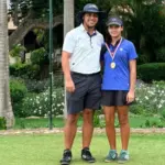 Aguasvivas y Sabillón dominan II Parada Tour Nacional Juvenil de Fedogolf
