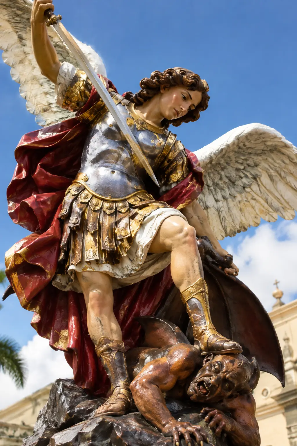 San Miguel Arcangel y su espada