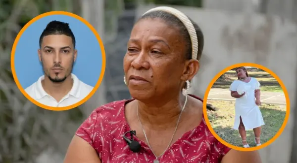 Sonia Toussaint, madre de Rebecca Brizard.Fuente externa.