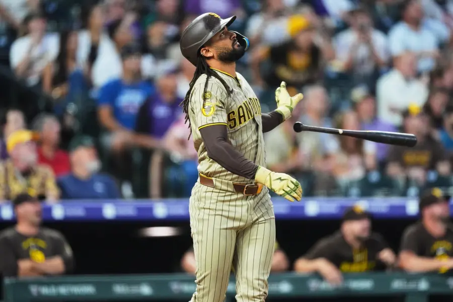 Padres Rockies Baseball