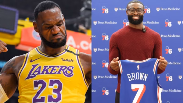 LeBron James y Jaylen Brown llegan a Filadelfia para impulsar a los 76ers hacia el campeonato
